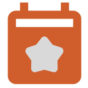 Sticky calendar icon