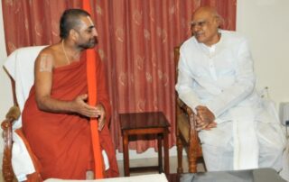 HH Chinna Jeeyar Swamiji With Sriman K Rosaiah Honble governor of Tamil Nadu