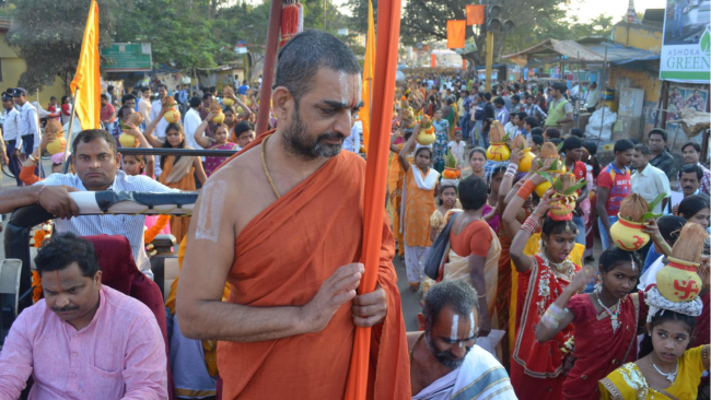 Sri Venkatesa Mandir Bramhothsavam Sobha Yathra in Jagadalpur, Chhattisgarh - Sri Chinna Jeeyar Swamiji