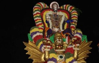 4th Day Divya Saketham 5th Bramhothsavam Garuda Vahanam