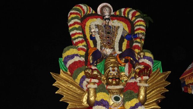 4th Day Divya Saketham 5th Bramhothsavam Garuda Vahanam