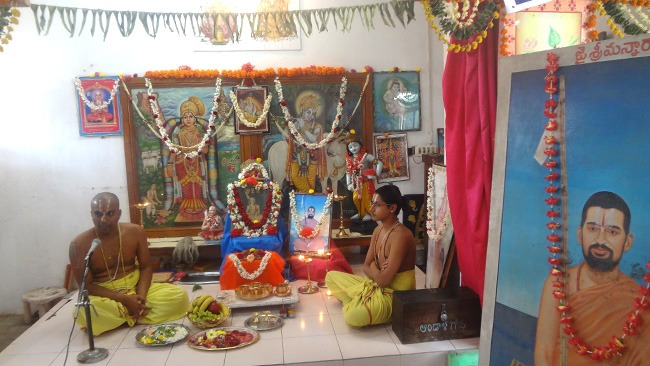 Pedda Jeeyar Swamiji Parampadosthavam at Andal Bhavan