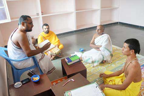 Vedic-exams in Vedic Institutes