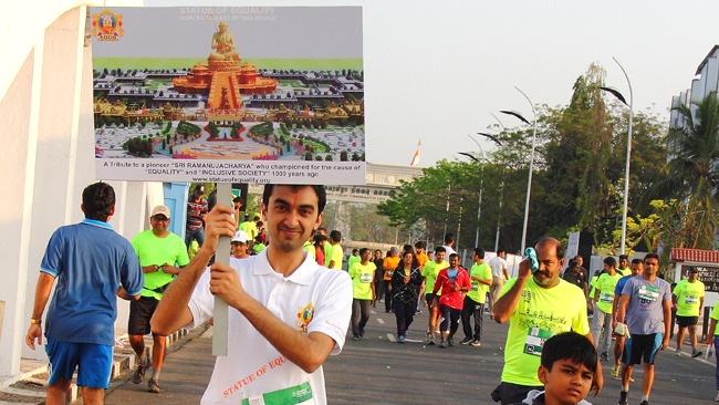 Marathon for the Cause of Statue of Equality