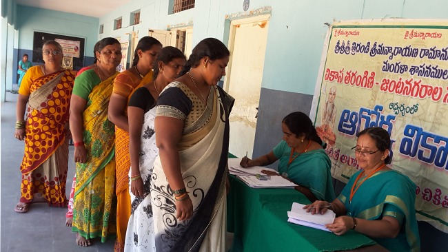 A Camp was held on 03.09.2017 in Paprireddy Colony, Sarelingampalli,  Hyderabad