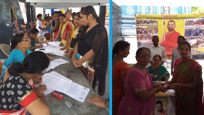 Mahila ArogyaVikas Conducted Health Camp at KPHB Colony