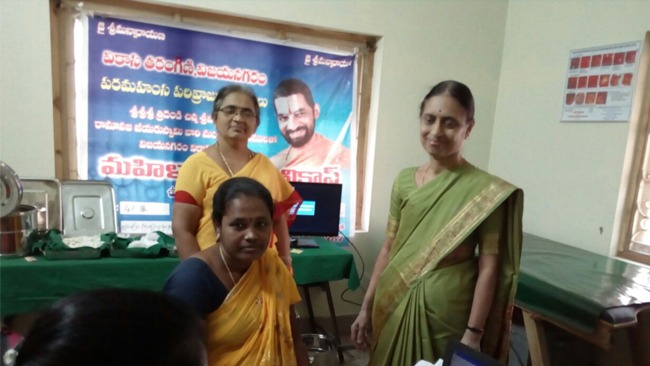 56 people from Vizayanagaram avail the services of VT medical camp.