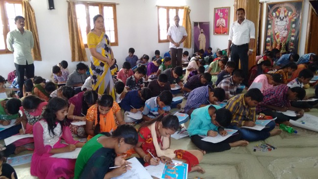 Vikasatarangini Conducted Drawing Competitions in Rajam
