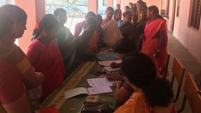 123 women turn out for the Medical Camp conducted at Gudeppadu Village
