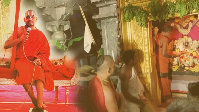 How can a Deity consecrated by a human being become the Supreme God -Swamiji graciously equips listeners at Patha Valluru