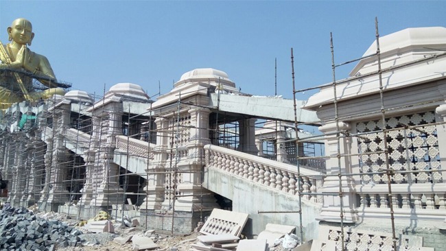 Exciting Update - Sculpting 32 Bramha Vidyas on Bhadra Vedi Pillars