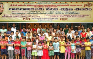Vikasastarangini Hanumakonda Warangal, conducted a month long Prajna Summer Camp - from April 30 to May 30 2018