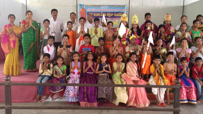 prajna Summer camp at Kondanda Ramalayam Sapthagiri Colony