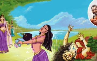 How did Putana attain bliss despite feeding poison to little Krushna!?