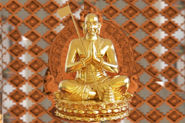 Deity-of-Ramanujacharya-in-Gold