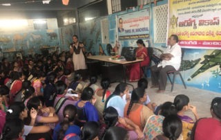 Mahila Arogya Vikas Conducted Medical Camp Awareness at Mancherial