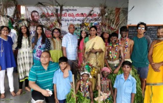 NRI Students from Atlanta spend happy times with Jeeyar Gurukulam Students