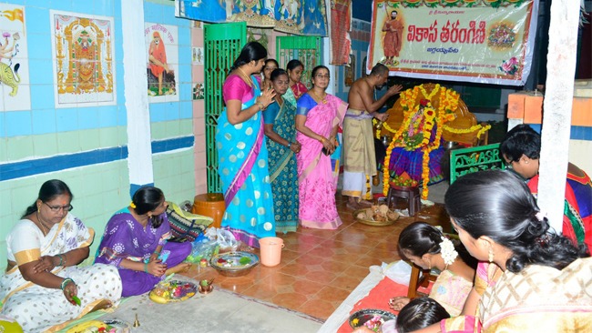 Vara Lakshmi Vratha Pooja Celebrated in Jaggayyapeta