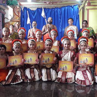A Dance Project with 108 Days of Kuchupudi Dances was Proposed at Divya Saketham