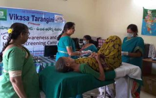 Mahila Arogya Vikas Team Conducted Women Health Camp at Golconda