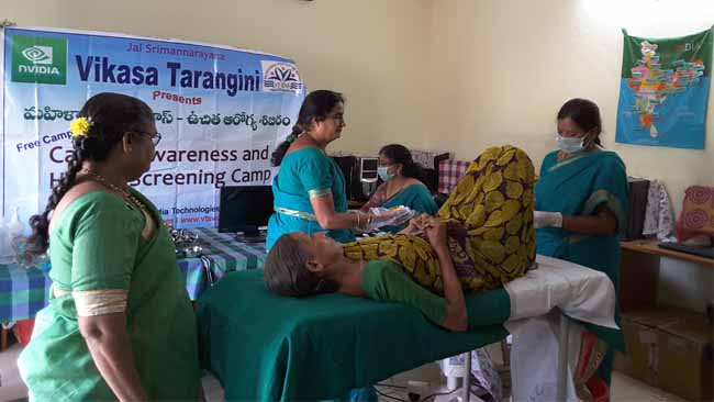 Mahila Arogya Vikas Team Conducted Women Health Camp at Golconda