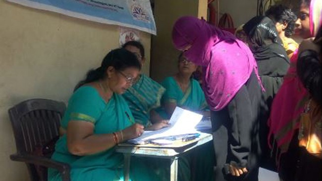Vikasa Tarangini Conducted Cancer Awareness and Detection Camp at  Sanath Nagar, Krishna District