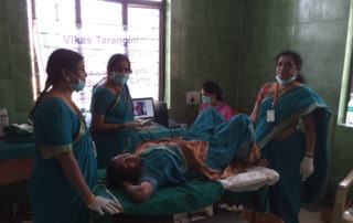 Mahila Arogya Vikas Team conducted women health care camp at Shadnagar
