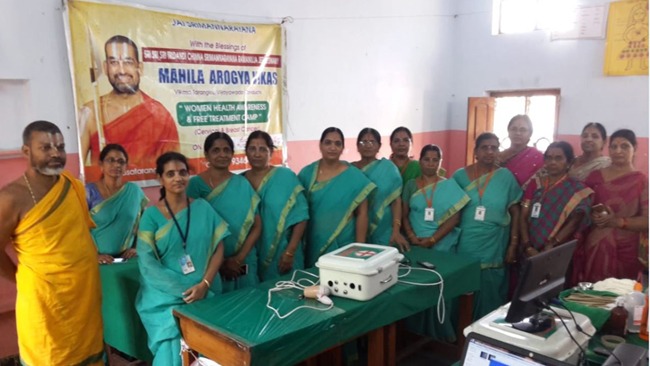 Mahila Arogya Vikas was conducted a medical camp at Allampally