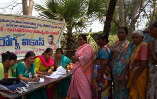 Mahilia Arogya Vikas Team Camp conducted at Thumallapalli & Mamillagudem