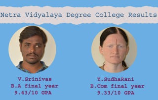 100% Success in Netra Vidyalaya Degree College