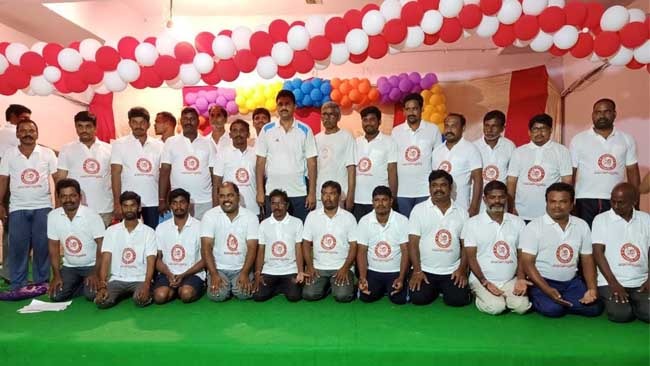 Yoga Training camp for Auto Drivers2 copy