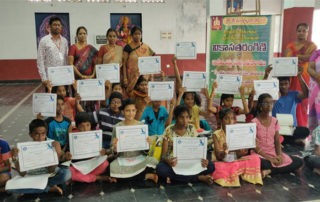 Drawing competition on Sri ramayanam copy