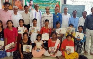 Ramayana drawing competitions were conducted across many centers