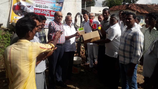 Veterinary camp at Potharam Siddipet