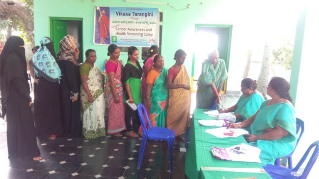 Mahilaarogya Vikas conducted Medical Camp at Gurajada Vijayawada