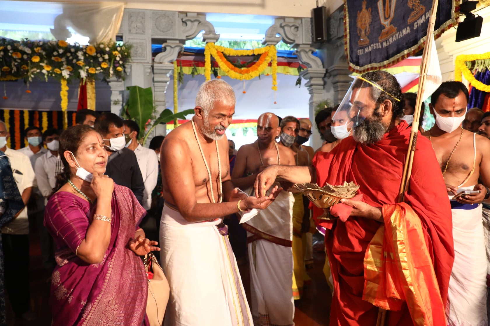 Pushkara-Bramhotsavam-Lakshmi-Narayana-Temple-My Home-Hub-Ramaesaroji