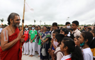 HH Chinna Jeeyar Swamiji in Independence Day Celebration at Statue of Equality