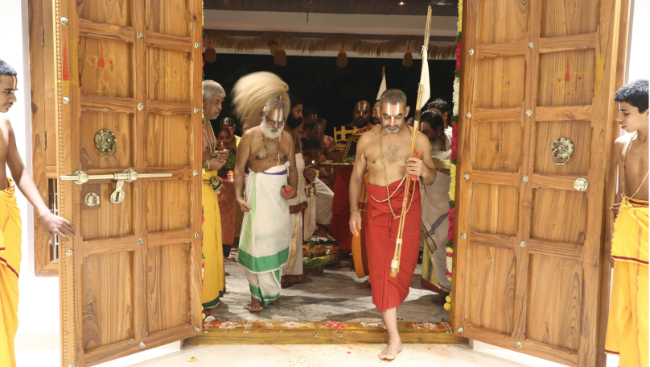 HH Sri Chinna Jeeyar Swamiji kutiram in Jiva Asram