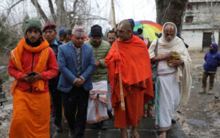HH Chinna Jeeyar Swamiji Visited Mukti Nath yatra 2023