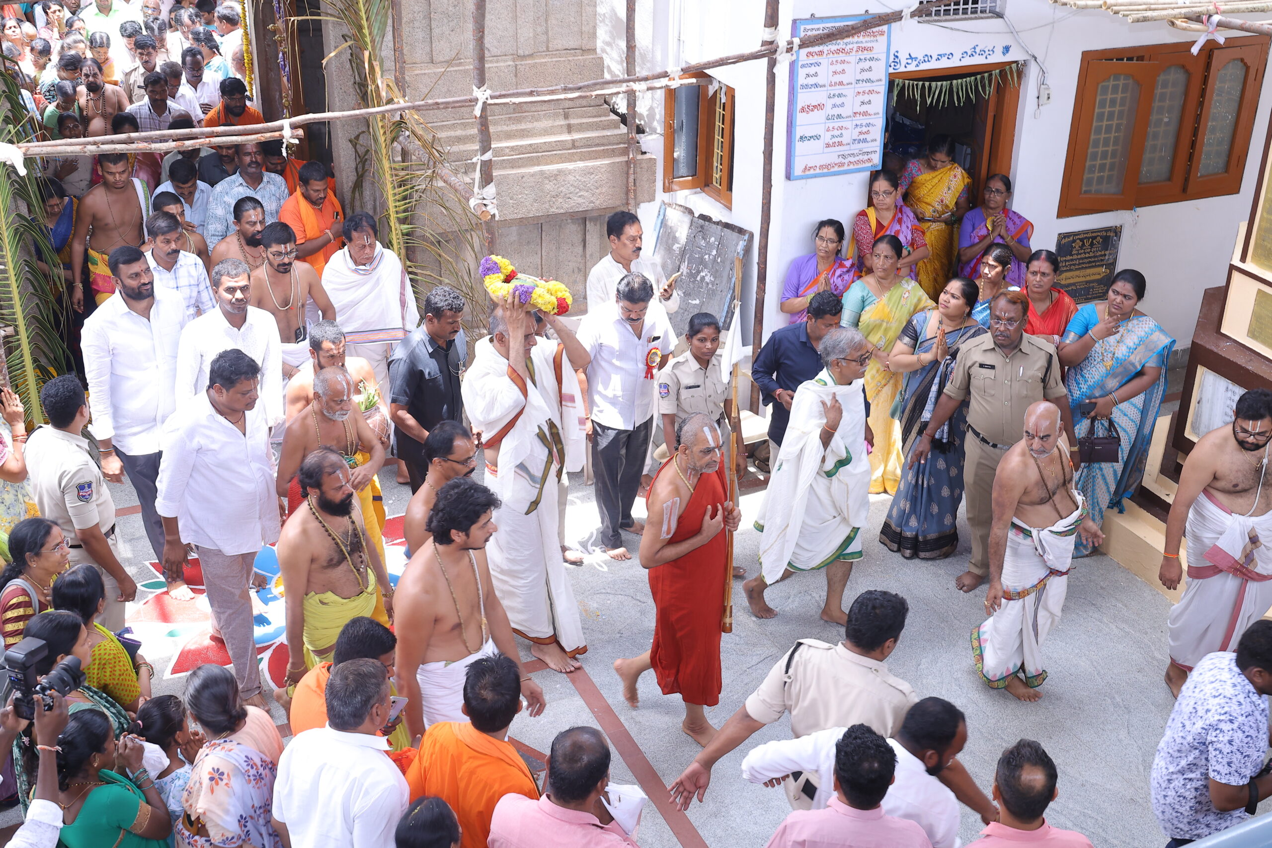 Siddipet Devotees at Sri Venkateswara Swami Temple