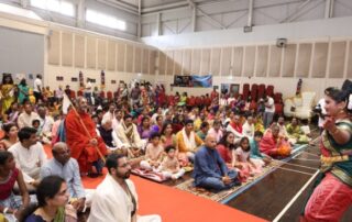 Divine Arrival of HH Chinna Jeeyar Swamiji in Manchester UK