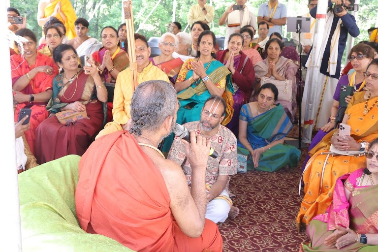 HH Chinna Jeeyar Swamiji QC Hindu Temple Devotees HH Chinna Jeeyar Swamiji QC Hindu Temple Devotees