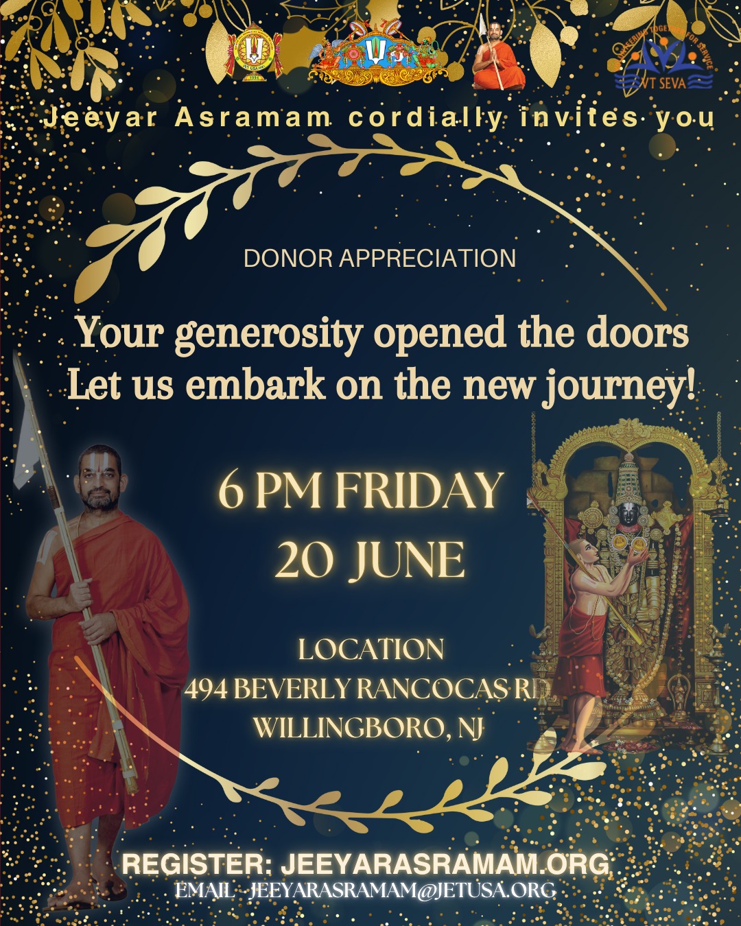 Your GEnerosity Opened The Doors Let Us Embark On The New Journey