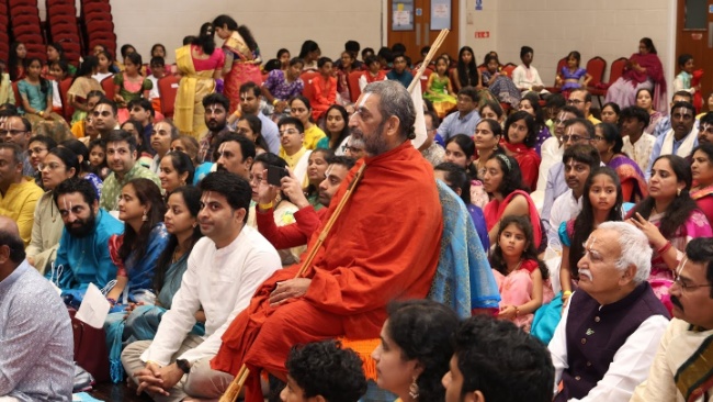 Sri Chinna Jeeyar Swamiji Sri Srinivasa Kalyanam Prajna Students Felicitation