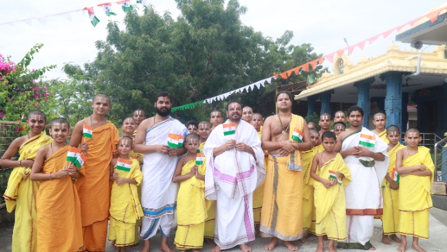 79th Independence Day Celebrations at Vijaya keeladri Sitanagaram