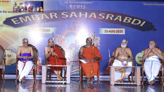 Embar Sahasrabdi Celebrations- Day 1 at JIVA Asram, Shamshabad