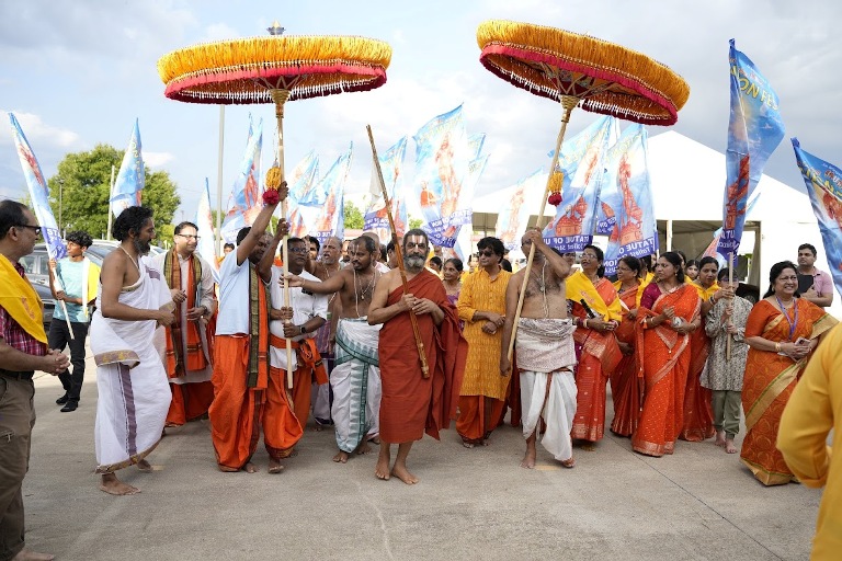 HH Chinna Jeeyar Swamiji Statue of Union Celebrations