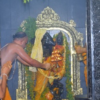 Sri Bhu Varaha Swami Janmanakshatram celebrations at Vijaya Keeladri Divya Kshetram, Sitanagaram.