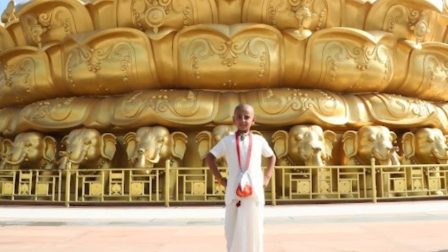 Bhakt Bhagwat Visits JIVA and Statue of Equality