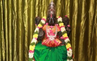Dhairya Lakshmi Alankaram at Vijaya Keeladri Temples Saran Navratri Celebrations